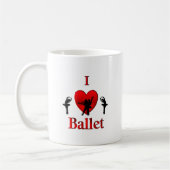 Mug J'adore le ballet (Gauche)