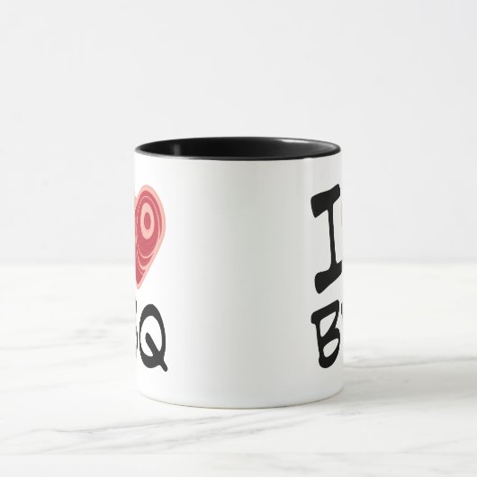 Mug J'adore le barbecue (Centre)