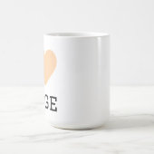 Mug J'adore le beige (Centre)