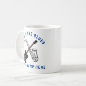 Mug J'adore le blues (Devant gauche)