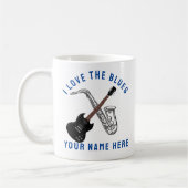 Mug J'adore le blues (Gauche)