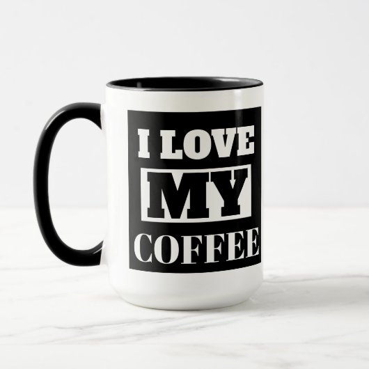 MUG J'ADORE LE CAFÉ (Gauche)