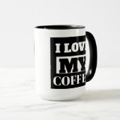 MUG J'ADORE LE CAFÉ (Devant droit)