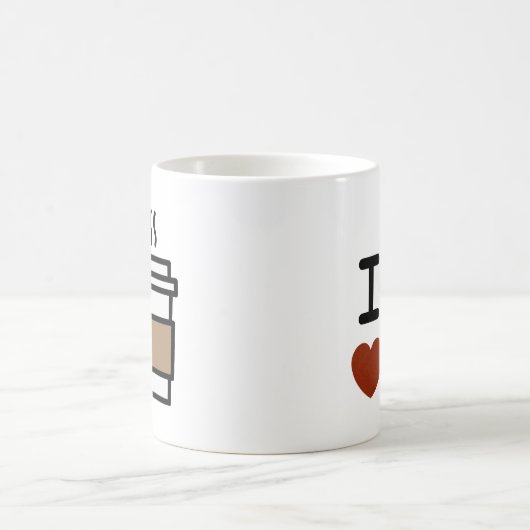 Mug J'adore le café (Centre)