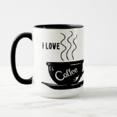 Mug J'adore le café (Gauche)