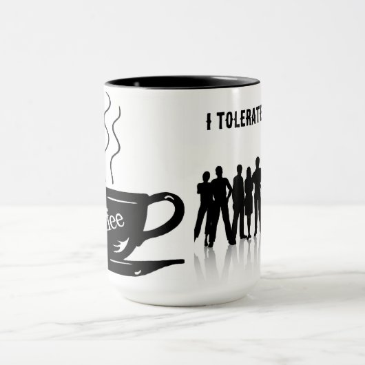 Mug J'adore le café (Centre)