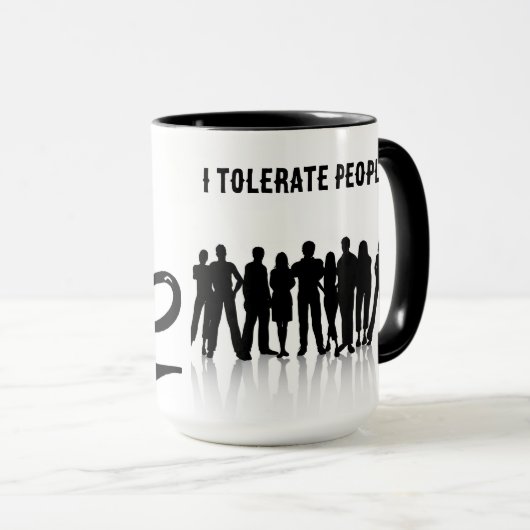 Mug J'adore le café (Devant droit)