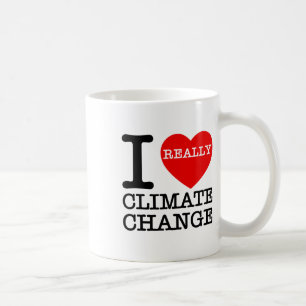 Mug J'adore le changement climatique Coeur Gloire Réch