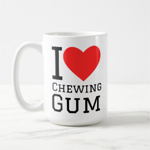 Mug J'adore le chewing-gum