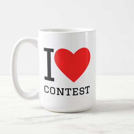 Mug J'adore le concours  (Gauche)