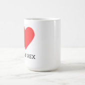 Mug J'adore le Cornish Rex (Centre)