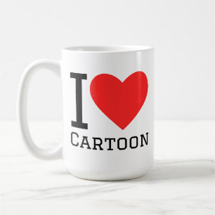 Mug J'adore le dessin animé