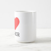 Mug J'adore le dîner (Centre)