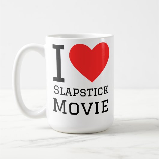 Mug J'adore le film burlesque (Gauche)
