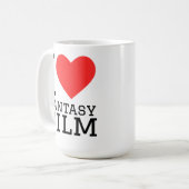 Mug J'adore le film de fantasy (Devant gauche)