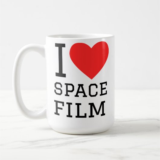 Mug J'adore le film spatial  (Gauche)