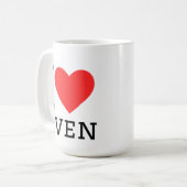 Mug J'adore le four (Devant gauche)