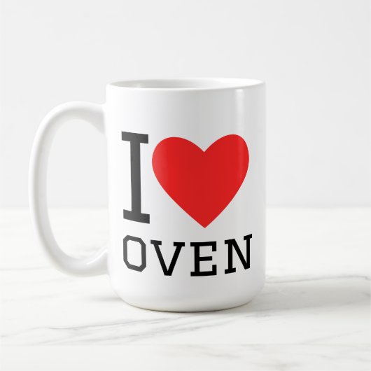Mug J'adore le four (Gauche)
