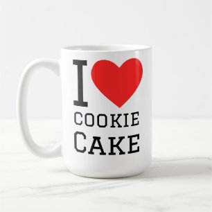 Mug J'adore le gâteau aux biscuits