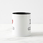 Mug J'adore le gelato (Centre)