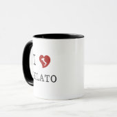 Mug J'adore le gelato (Devant gauche)