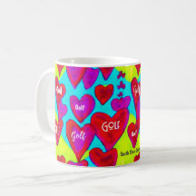 "J'adore le GOLF !" Golf Membre Valentine Gift