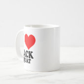 Mug J'adore le Hack Squat (Devant gauche)