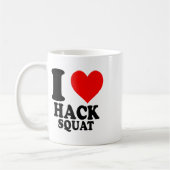 Mug J'adore le Hack Squat (Gauche)