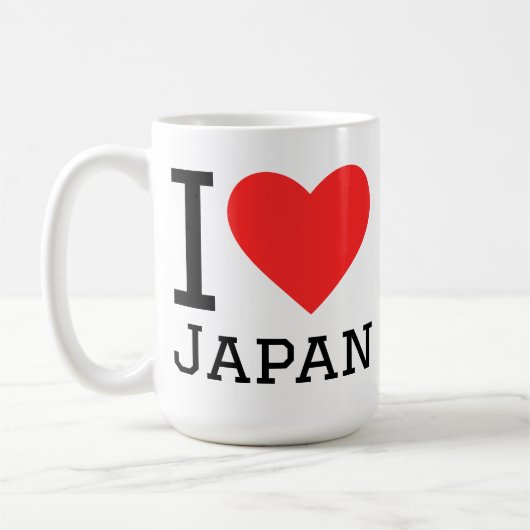 Mug J'adore le Japon (Gauche)