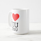 Mug J'adore le Jiu jitsu (Devant gauche)