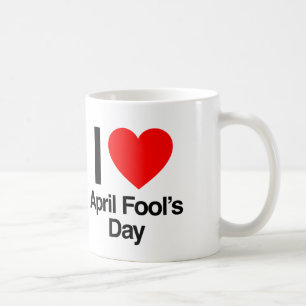 Mug j'adore le jour d'avril fool