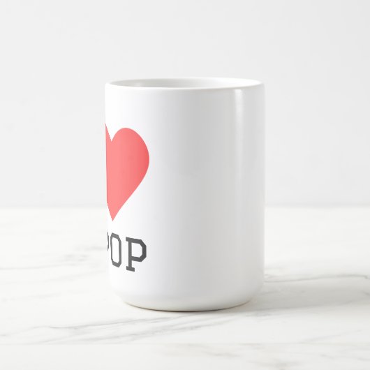 Mug J'adore le k-pop (Centre)