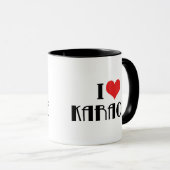 Mug J'adore le karaoke (Devant droit)