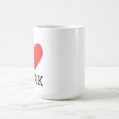 Mug J'adore le kayak (Centre)
