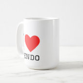Mug J'adore le kendo (Devant gauche)