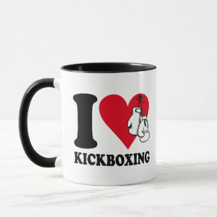 Mug J'adore le kickboxing