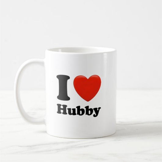 Mug J'adore le mari. (Gauche)