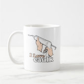 Mug J'adore le mastic (Gauche)