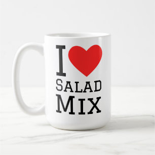 Mug J'adore le mélange de salade