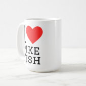 Mug J'adore le poisson brochet (Devant gauche)