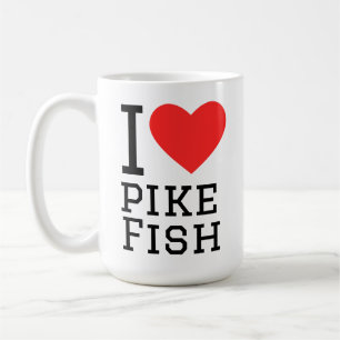 Mug J'adore le poisson brochet