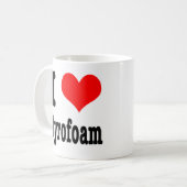 Mug J'ADORE le polystyrène (Devant gauche)