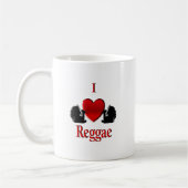 Mug J'adore le Reggae (Gauche)