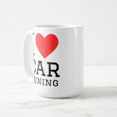 Mug J'adore le réglage de voiture (Devant gauche)