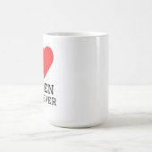 Mug J'adore le retriever doré (Centre)