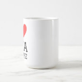 Mug J'adore le serpent marin (Centre)