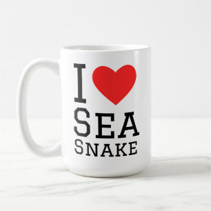 Mug J'adore le serpent marin
