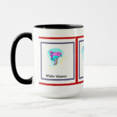 Mug J'adore le snowboard - (Gauche)