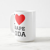 Mug J'adore le soda au raisin (Devant gauche)