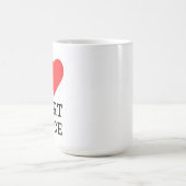 Mug J'adore le sport de danse (Centre)